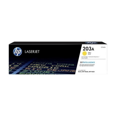 203A - Toner Marque Hp CF542A, 203A - Jaune