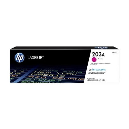 203A - Toner Marque Hp CF543A, 203A - Magenta