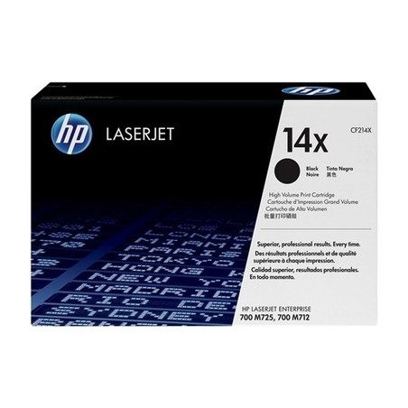 14X - Toner Marque Hp CF214X, 14X - noir