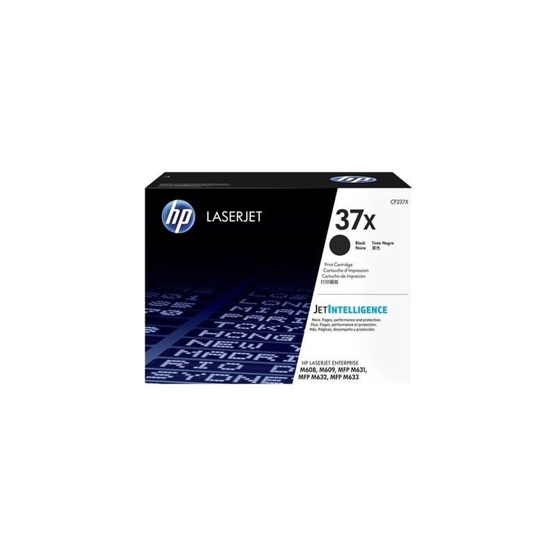 237X - Toner Marque Hp CF237X, 37X - noir