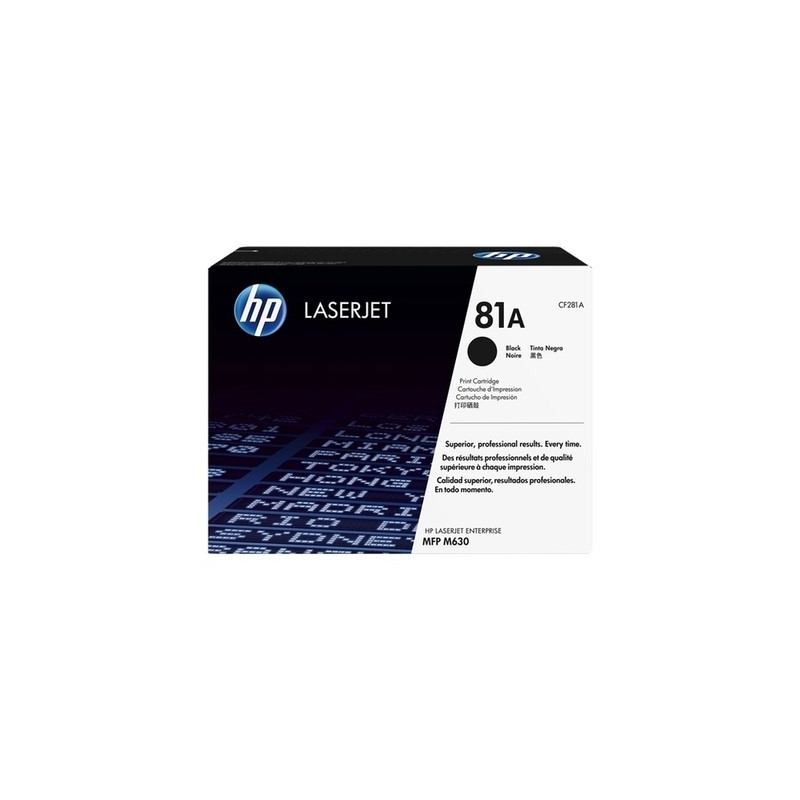 81A - Toner Marque Hp CF281A, 81A - noir