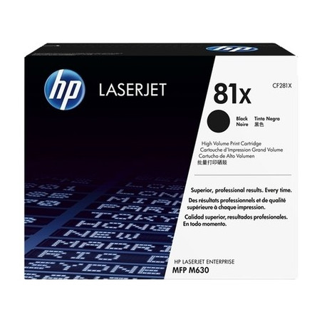 81X - Toner Marque Hp CF281X, 81X - Noir