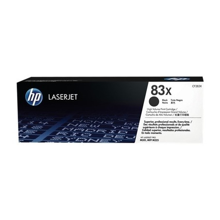 83X - Toner Marque Hp CF283X, 83X - noir