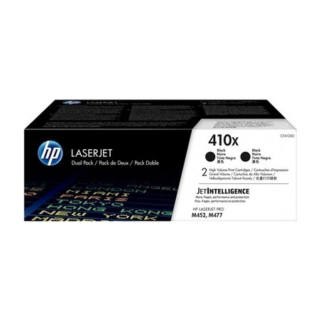 410X - Pack 2 Toner Marque Hp CF410XD - noir