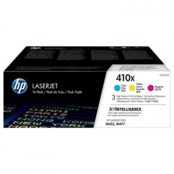 410X - Pack 3 Toner Marque Hp CF252XM - Cyan Magenta Jaune