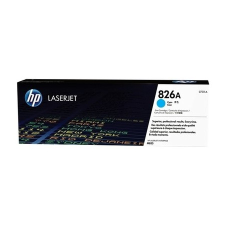 826A - Toner Marque Hp CF311A, 826A - Cyan