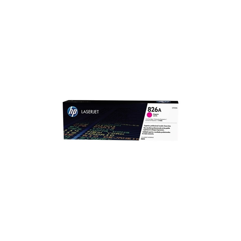 826A - Toner Marque Hp CF313A, 826A - Magenta