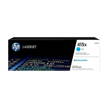 415X - Toner Marque Hp W2031X, 415X - Cyan