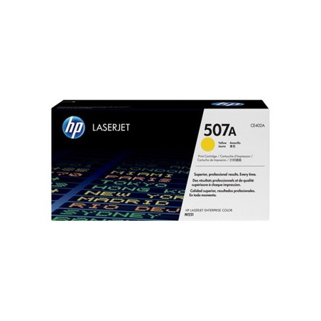 507A - Toner Marque Hp CE402A, 507A - Jaune