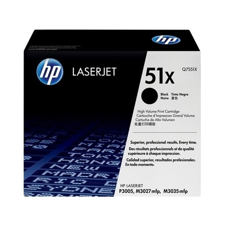 51X - Toner Marque Hp Q7551X - Noir