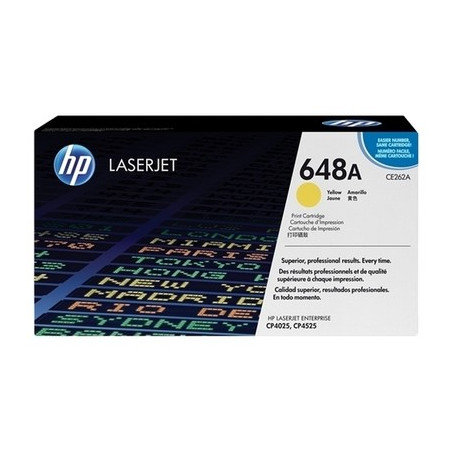 648A - Toner Marque Hp CE262A, 648A - Jaune