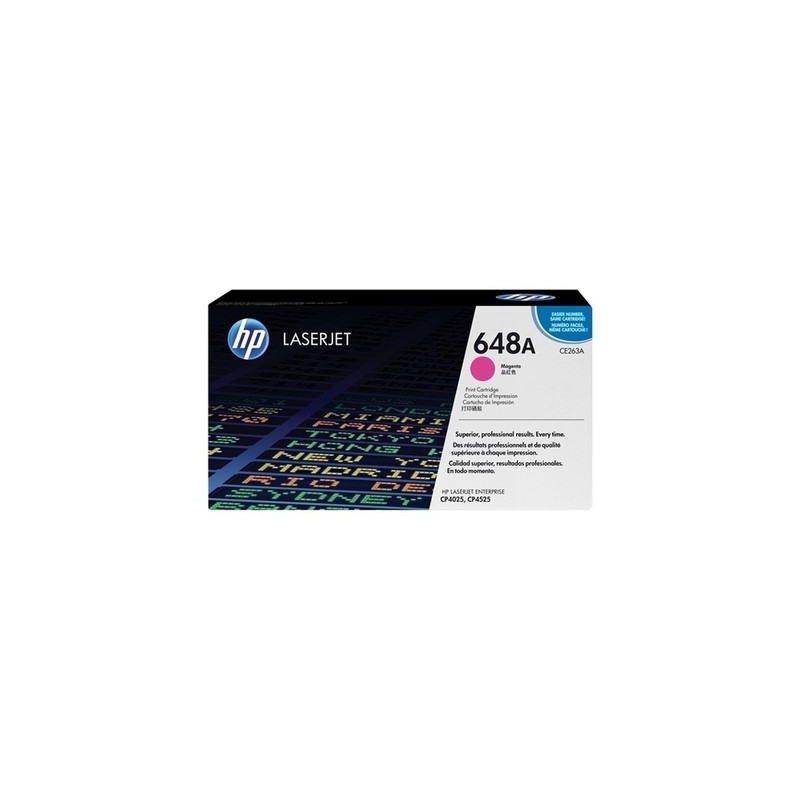 648A - Toner Marque Hp CE263A, 648A - Magenta