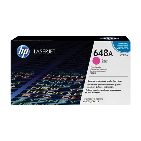 648A - Toner Marque Hp CE263A, 648A - Magenta