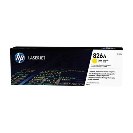 826A - Toner Marque Hp CF312A, 826A - Jaune