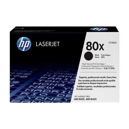 80X - Toner Marque Hp CF280X, 80X - noir