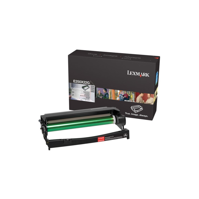 E250X22G - Tambour Marque Lexmark E250X22G - Noir