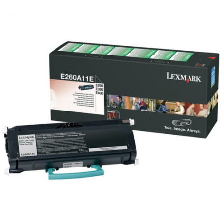 E260 - Toner Marque Lexmark E260A11E, E260A21E - noir