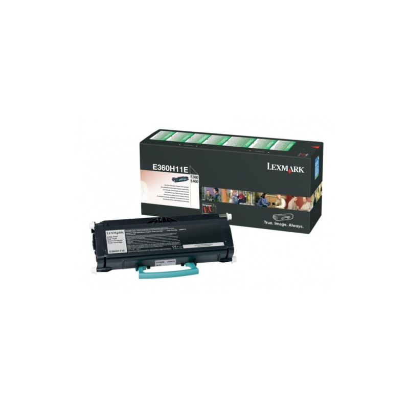 E360H11E - Toner Marque Lexmark E360H11E/E360 - noir
