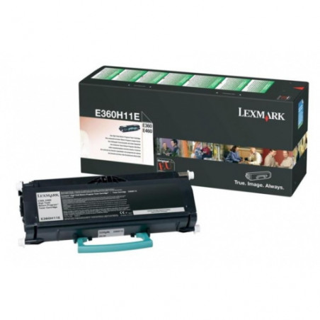 E360H11E - Toner Marque Lexmark E360H11E/E360 - noir