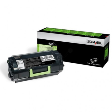 522 - Toner Marque Lexmark 52D2000 - noir