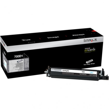 70C0D10 - Tambour Marque Lexmark 70C0D10 - noir