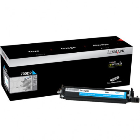 70C0D20 - Tambour Marque Lexmark 70C0D20 - Cyan