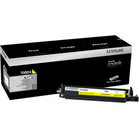 70C0D40 - Tambour Marque Lexmark 70C0D40 - Jaune