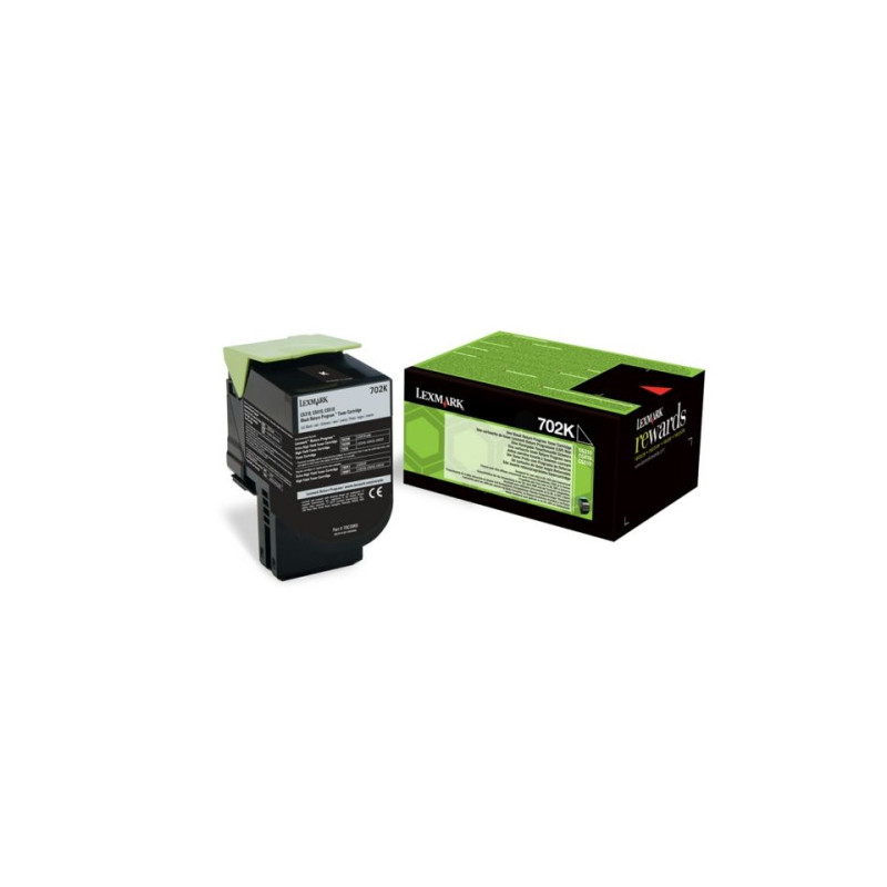 70C20K0 - Toner Marque Lexmark 70C20K0 - noir