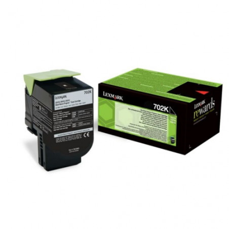 70C20K0 - Toner Marque Lexmark 70C20K0 - noir