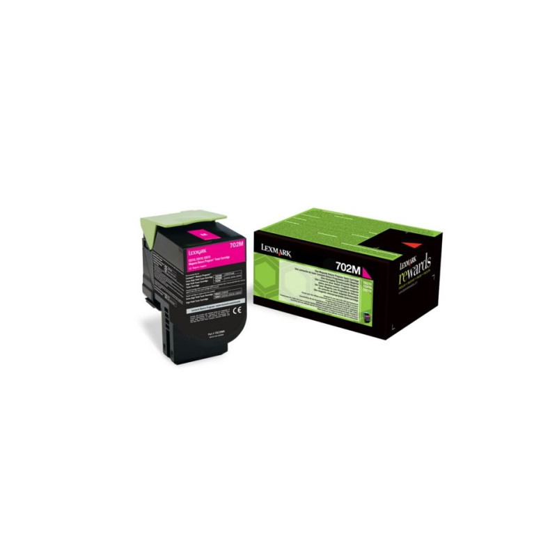 70C20M0 - Toner Marque Lexmark 70C20M0 - Magenta