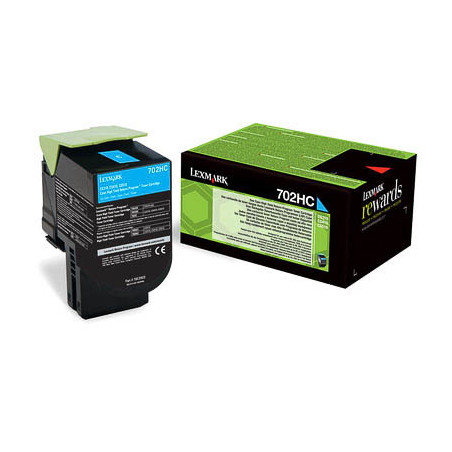 70C2HC0 - Toner Marque Lexmark 70C2HC0 - Cyan