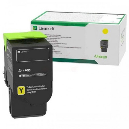 782X - Toner Marque Lexmark 78C2XY0 - Jaune