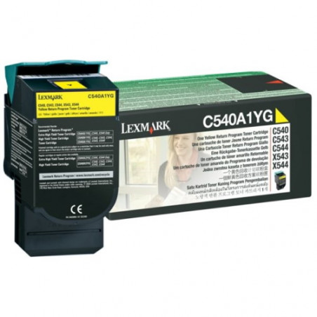 540A - Toner Marque Lexmark 0C540A1YG - Jaune