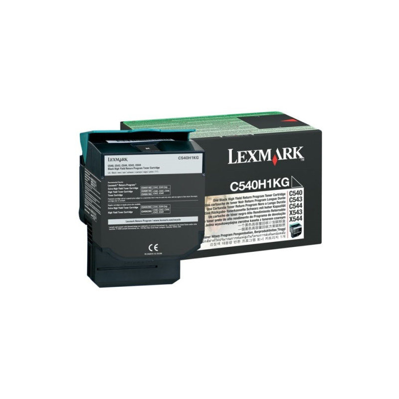 540H - Toner Marque Lexmark 0C540H1KG - noir