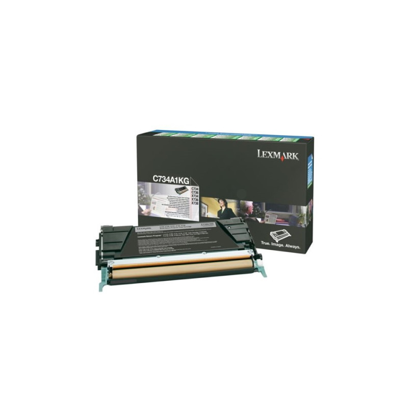 734 - Toner Marque Lexmark C734A1KG - noir