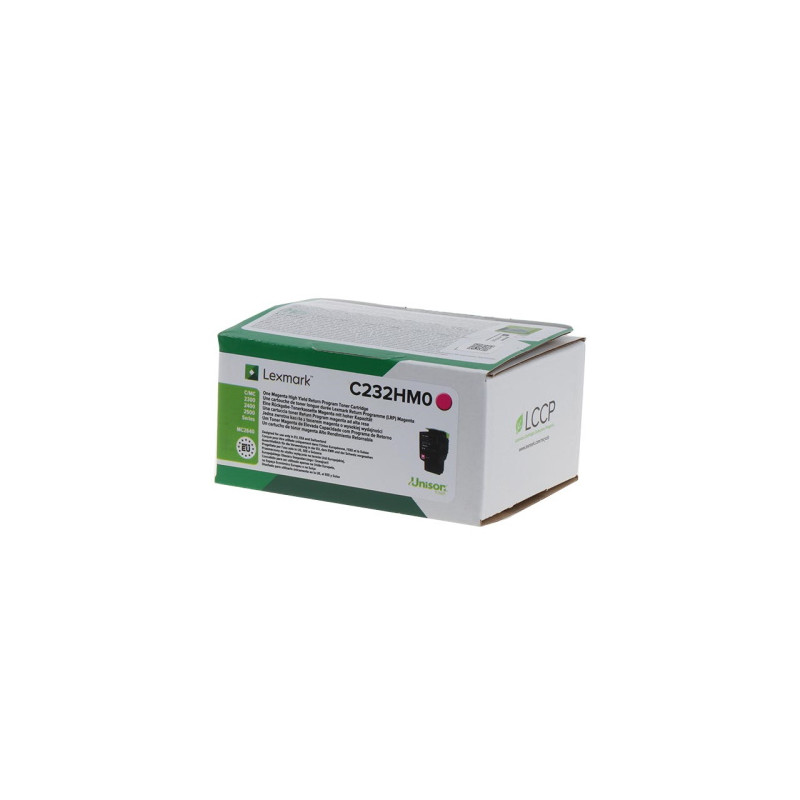 232H - Toner Marque Lexmark C232HM0 - Magenta