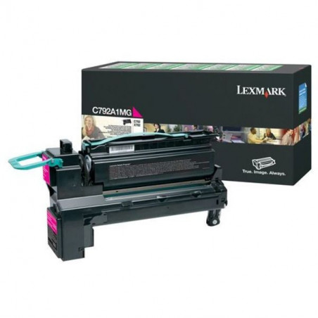 792 - Toner Marque Lexmark C792A1MG - Magenta