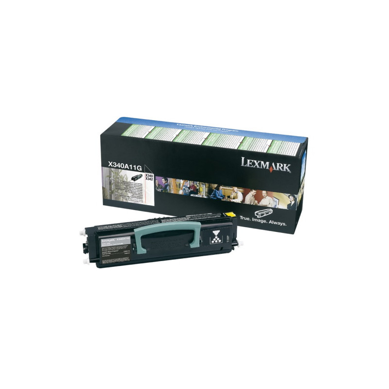 X340A - Toner Marque Lexmark X340A11G - noir