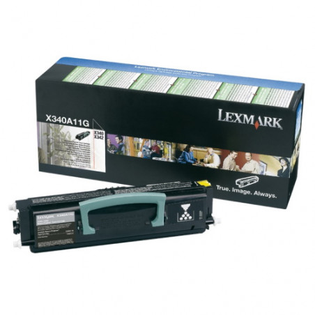 X340A - Toner Marque Lexmark X340A11G - noir