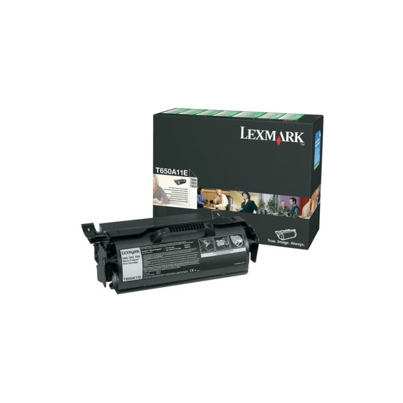 650A - Toner Marque Lexmark T650A11E - noir