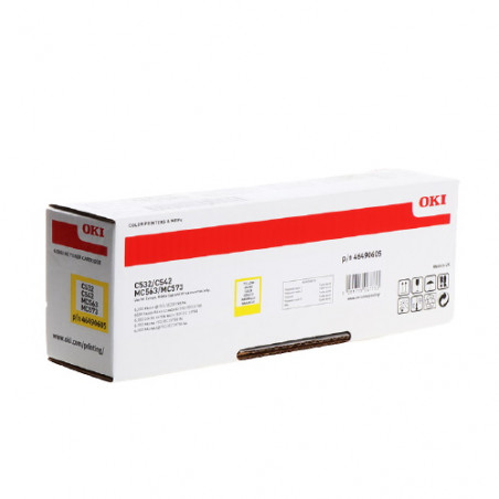 46490605 - Toner Marque Oki 46490605 - Jaune