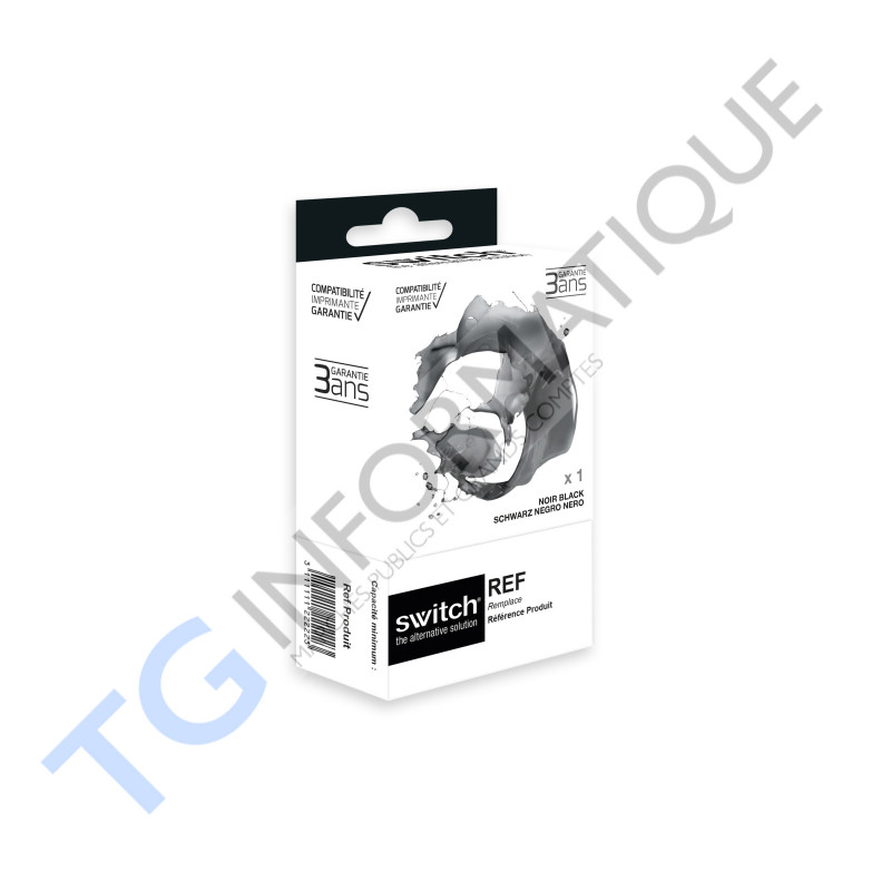 SWITCH B980/1100B - cartouche équivalente à Brother LC980/LC1100B - Noir SWITCH B980/1100B - cartouche équivalente à Brother LC980/LC1100B - Noir