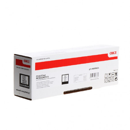 46490404 - Toner Marque Oki 46490404 - Noir