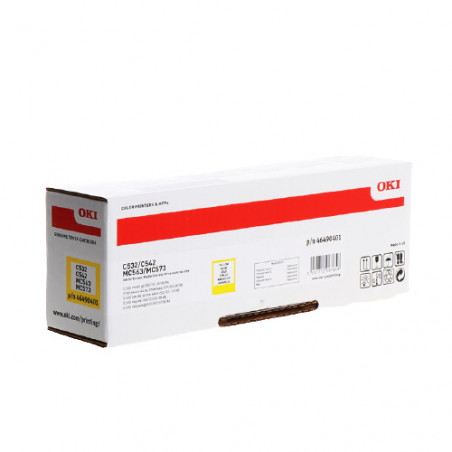 46490605 - Toner Marque Oki 46490605 - Jaune