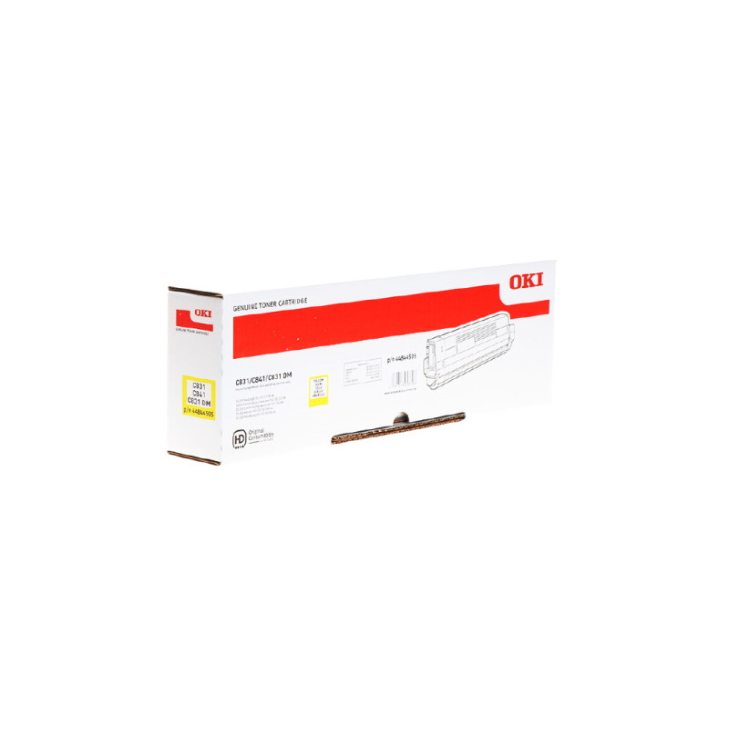 44844505 - Toner Marque Oki 44844505 - Jaune