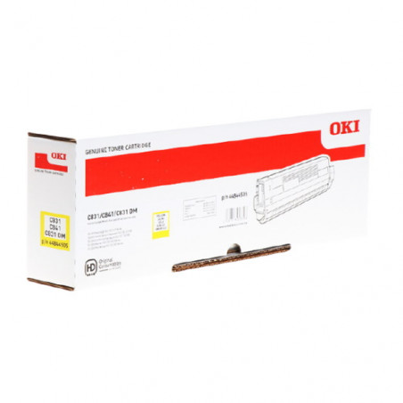 44844505 - Toner Marque Oki 44844505 - Jaune