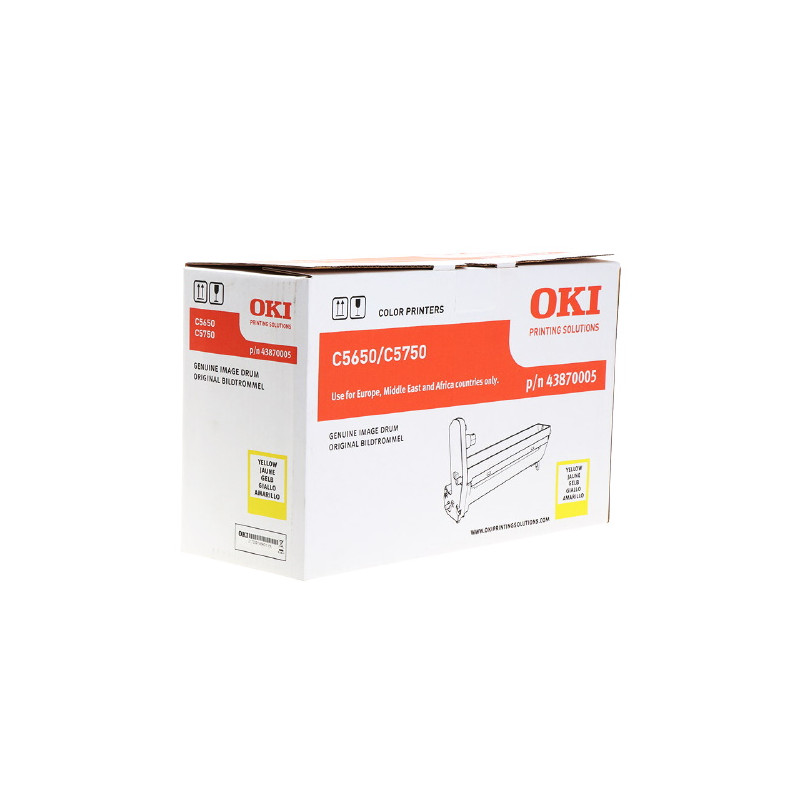 43870005 - Tambour Marque Oki 43870005 - Jaune