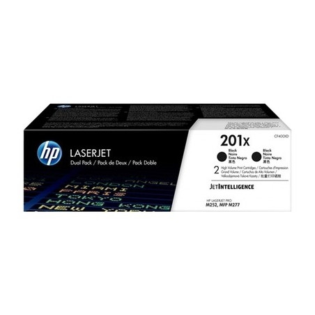 HP 201X - Pack Toner original HP CF400XD - Noir