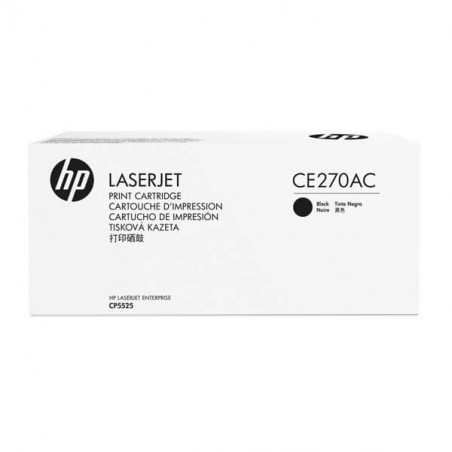 650A - Toner Marque Hp CE270AC, 650AC Contrat - noir