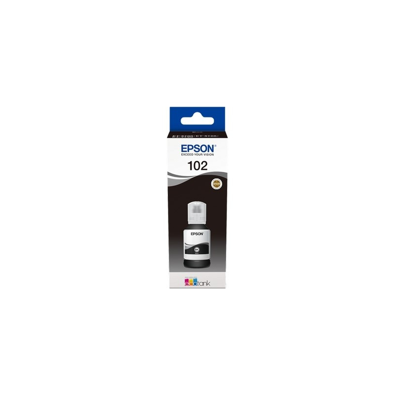 Epson 102 - Recharge d'encre marque C13T03R140 - Black